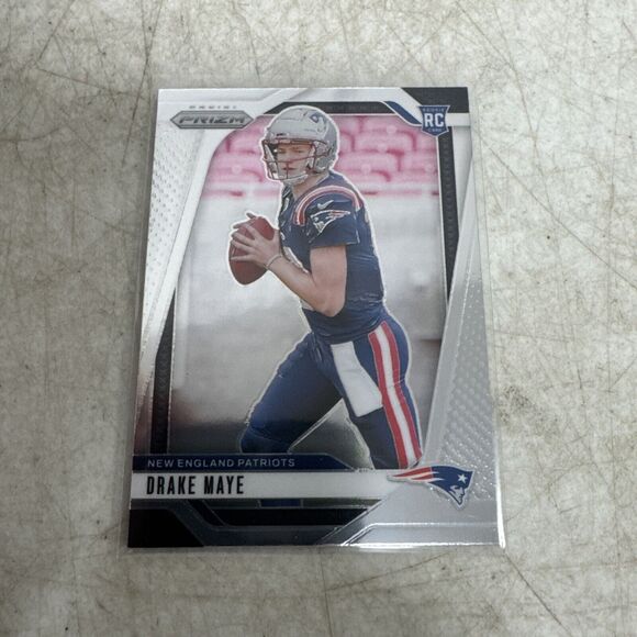 2024 Prizm Drake Maye RC Rookie Base Patriots #329 - Picture 4 of 6